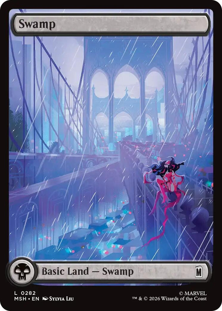 Image for Swamp (0282) (282) (MSH) - Magic: The Gathering