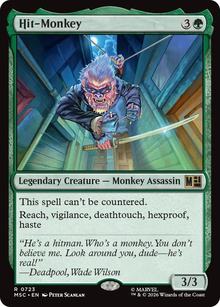 Image for Hit-Monkey (723) (MSC) - Magic: The Gathering