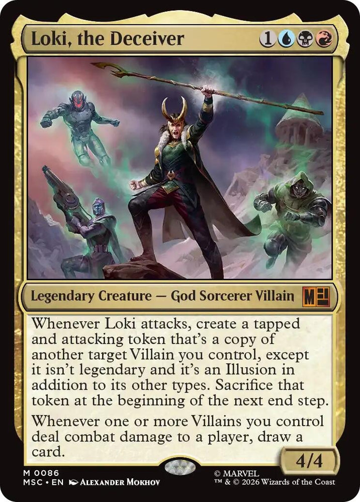 Image for Loki, the Deceiver (86) (MSC) - Magic: The Gathering