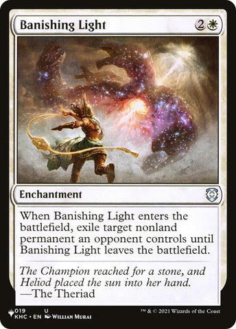 Image for Banishing Light (KHC) (19) (LIST) - Magic: The Gathering