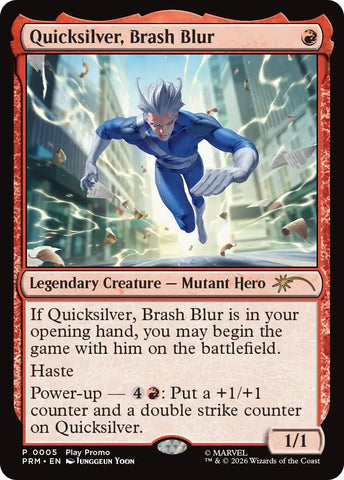 Image for Quicksilver, Brash Blur (4) (SSP) - Magic: The Gathering