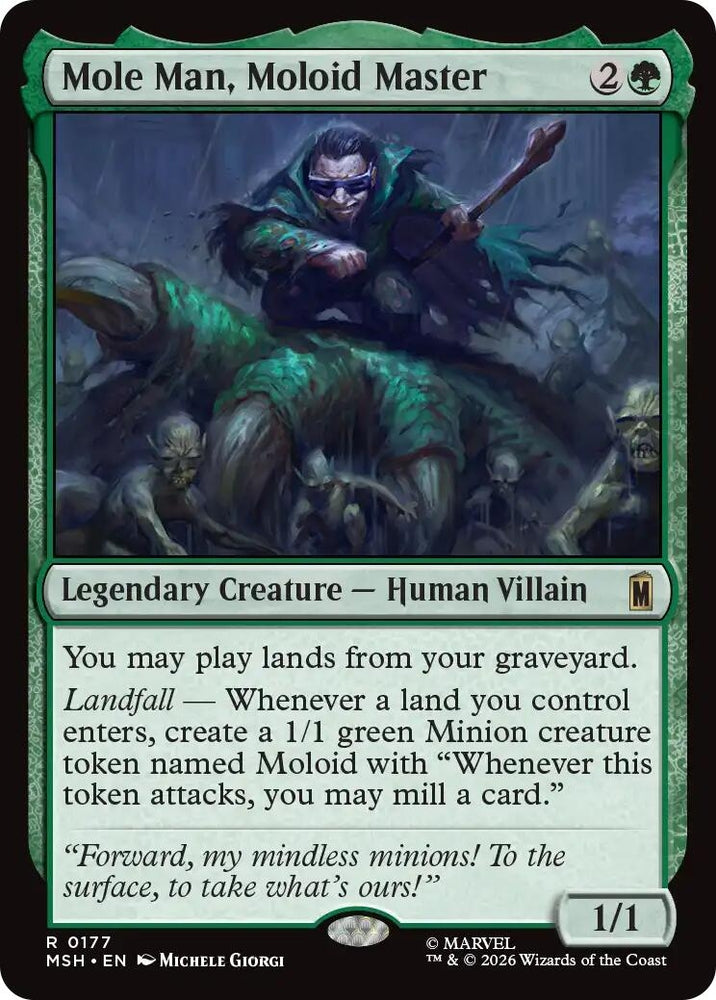 Image for Mole Man, Moloid Master (177) (MSH) - Magic: The Gathering