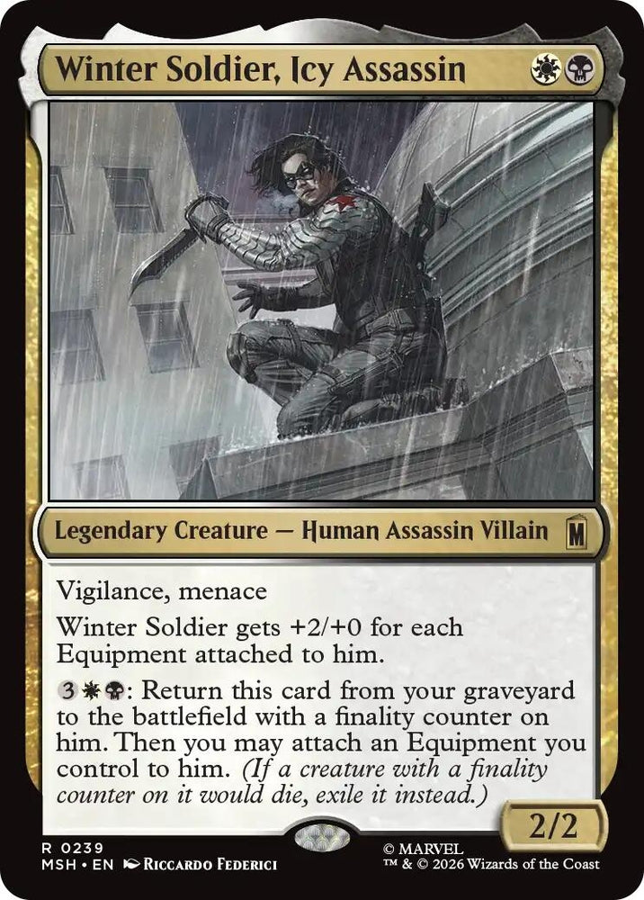 Image for Winter Soldier, Icy Assassin (239) (MSH) - Magic: The Gathering