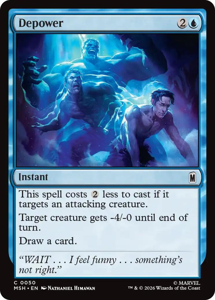 Image for Depower (50) (MSH) - Magic: The Gathering