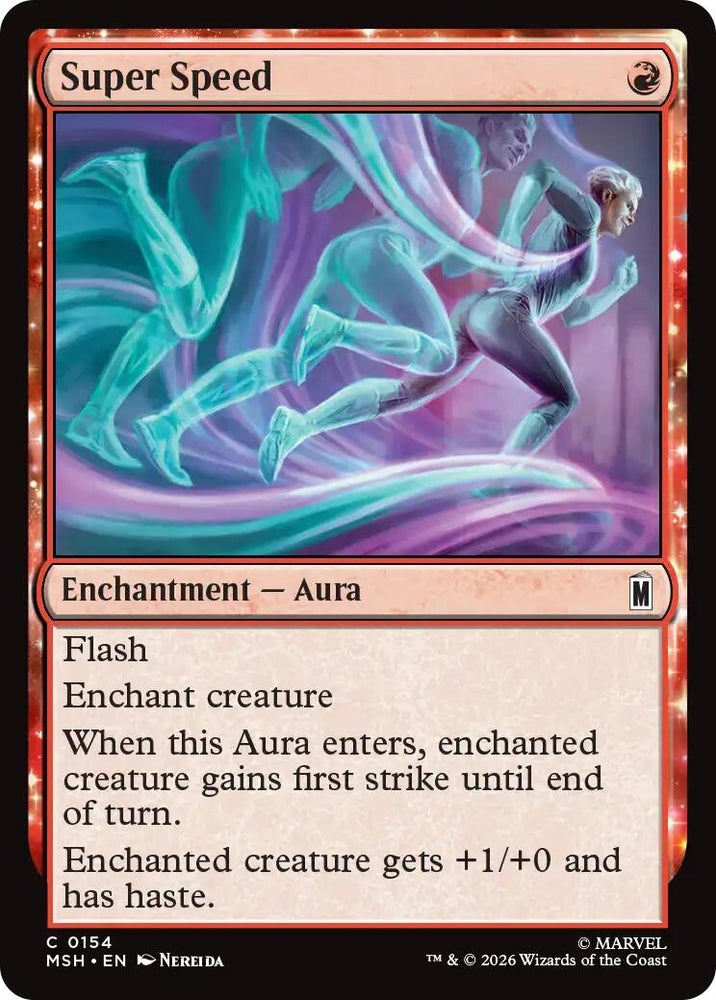 Image for Super Speed (154) (MSH) - Magic: The Gathering
