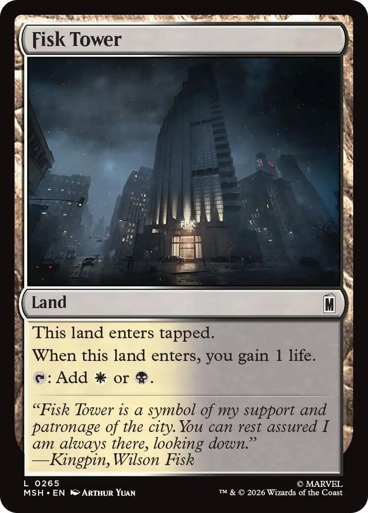 Image for Fisk Tower (265) (MSH) - Magic: The Gathering
