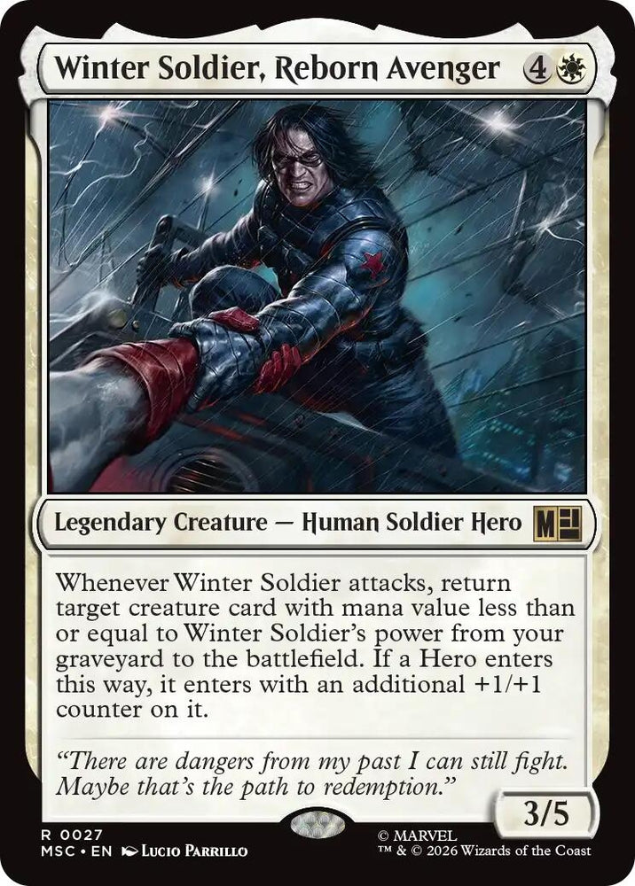 Image for Winter Soldier, Reborn Avenger (27) (MSC) - Magic: The Gathering