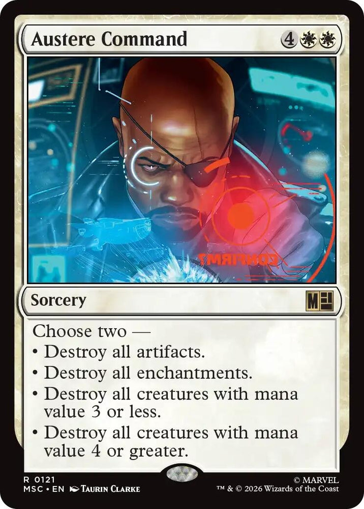 Image for Austere Command (121) (MSC) - Magic: The Gathering