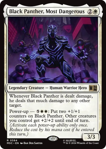 Image for Black Panther, Most Dangerous (584) (MSC) - Magic: The Gathering