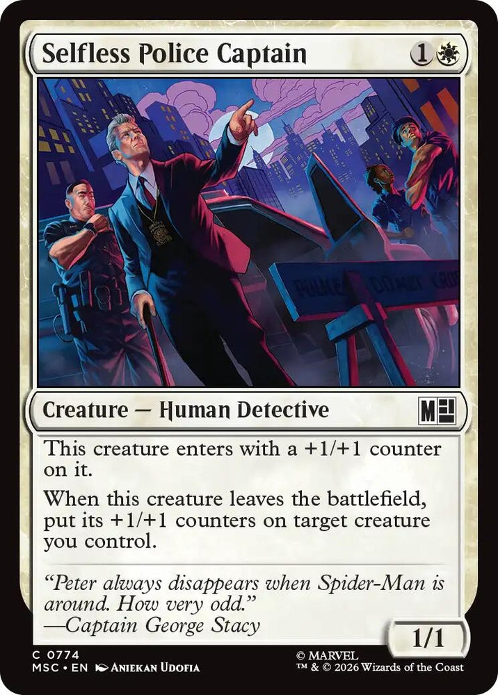 Image for Selfless Police Captain (774) (MSC) - Magic: The Gathering