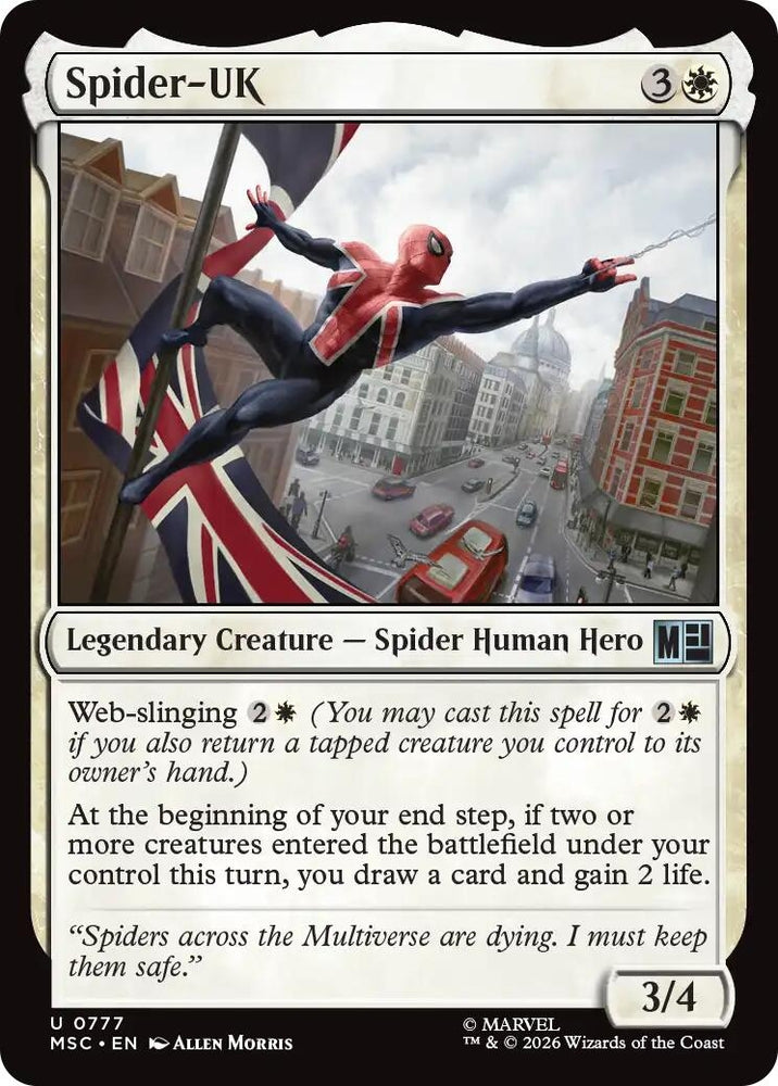 Image for Spider-UK (777) (MSC) - Magic: The Gathering