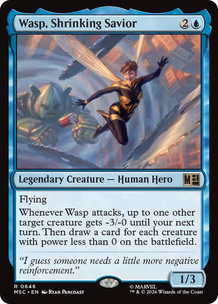 Image for Wasp, Shrinking Savior (646) (MSC) - Magic: The Gathering