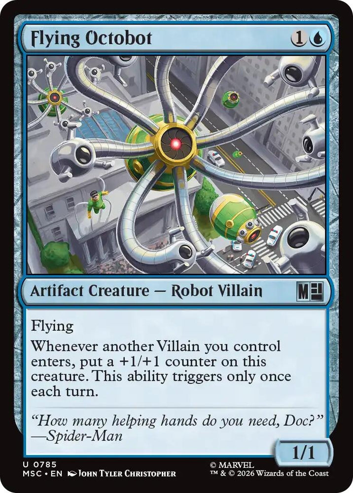 Image for Flying Octobot (785) (MSC) - Magic: The Gathering
