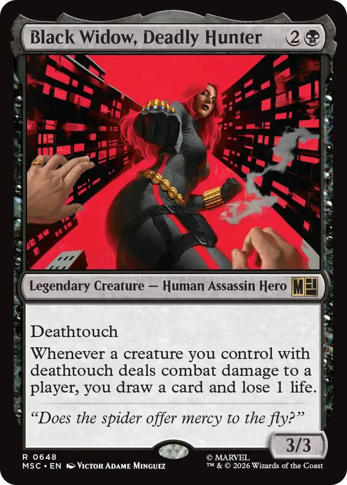 Black Widow, Deadly Hunter (648) (MSC)