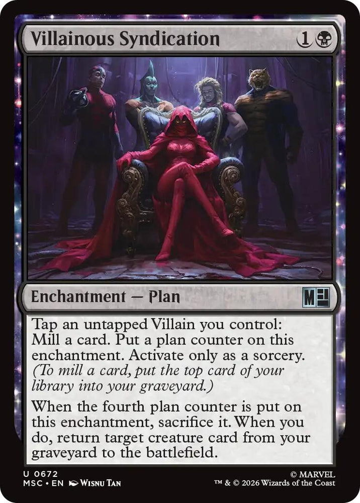 Image for Villainous Syndication (672) (MSC) - Magic: The Gathering