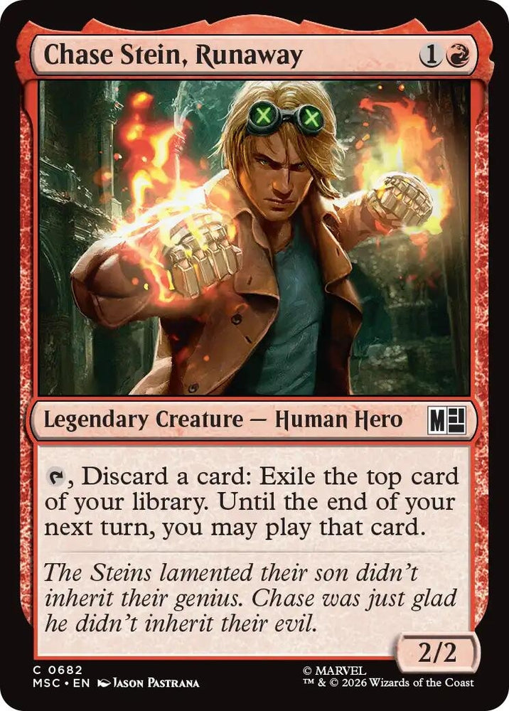 Image for Chase Stein, Runaway (682) (MSC) - Magic: The Gathering