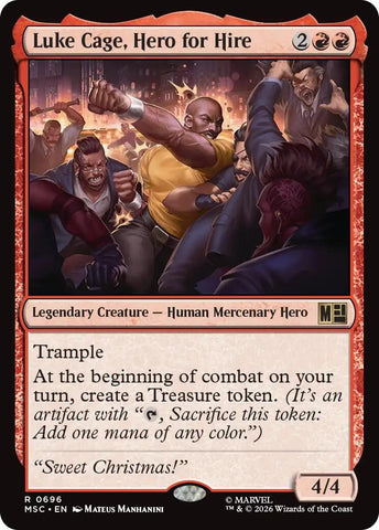 Image for Luke Cage, Hero for Hire (696) (MSC) - Magic: The Gathering