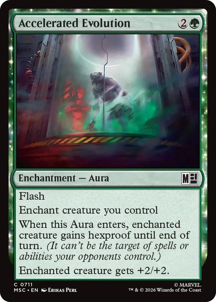 Image for Accelerated Evolution (711) (MSC) - Magic: The Gathering