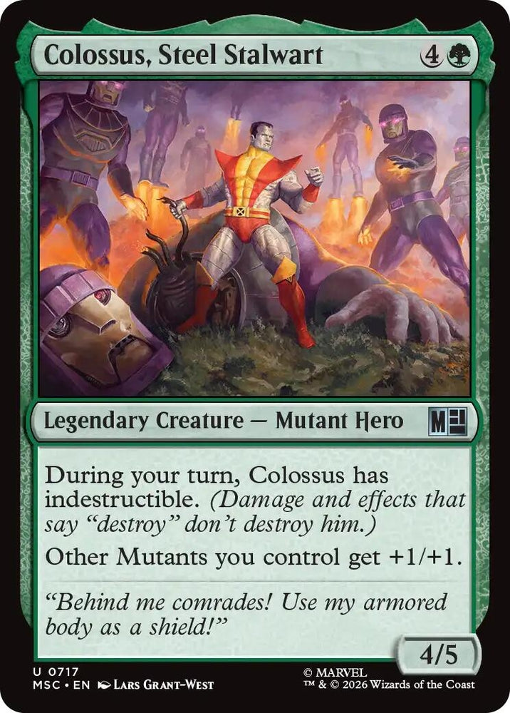 Image for Colossus, Steel Stalwart (717) (MSC) - Magic: The Gathering