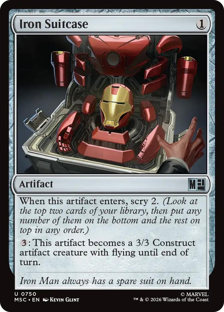 Image for Iron Suitcase (750) (MSC) - Magic: The Gathering