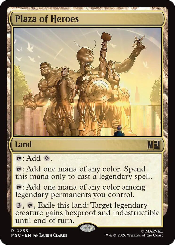 Image for Plaza of Heroes (255) (MSC) - Magic: The Gathering