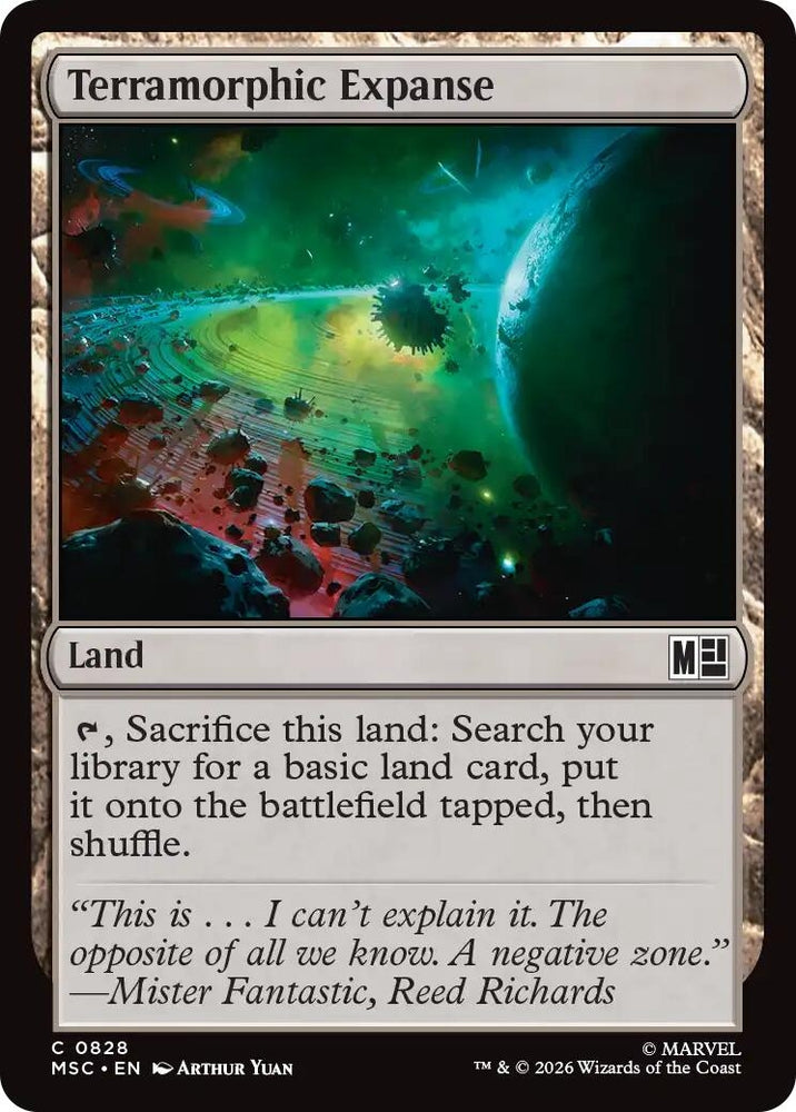 Image for Terramorphic Expanse (0828) (828) (MSC) - Magic: The Gathering