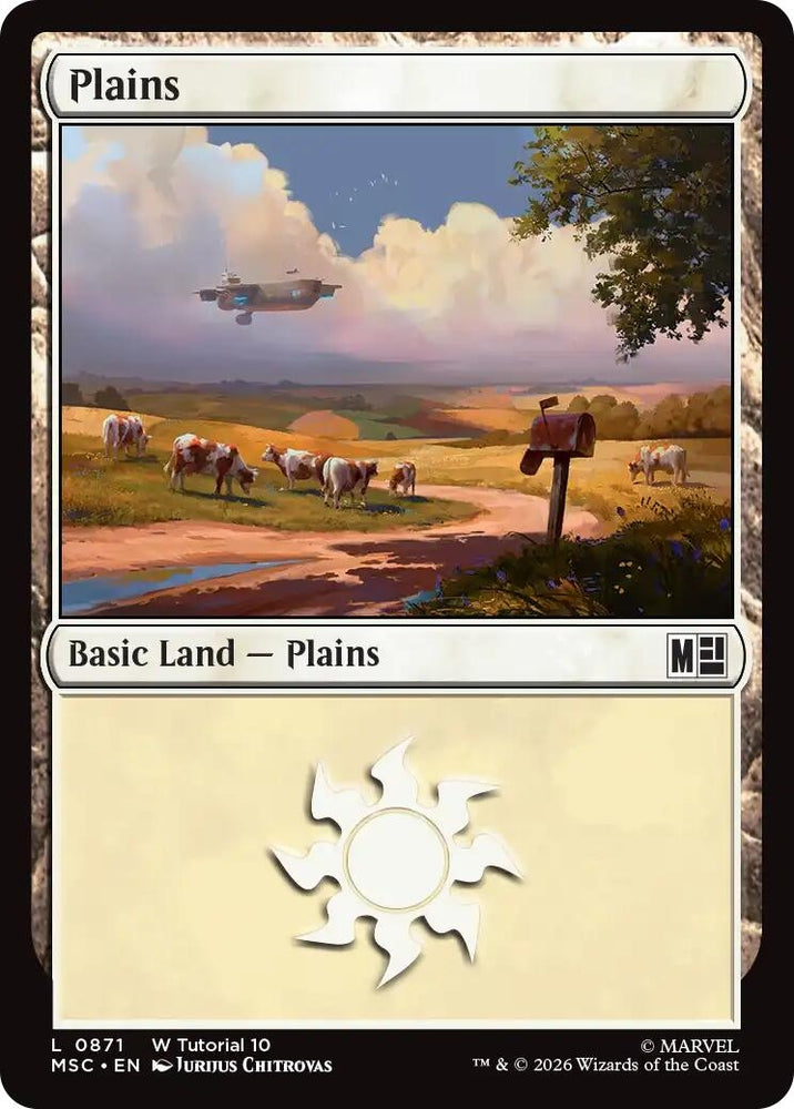 Image for Plains (0871) (871) (MSC) - Magic: The Gathering
