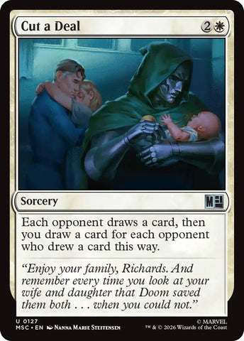 Image for Cut a Deal (Surge Foil) (127) (MSC) - Magic: The Gathering