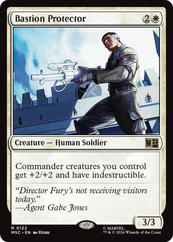 Image for Bastion Protector (Surge Foil) (122) (MSC) - Magic: The Gathering