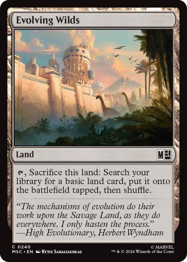 Image for Evolving Wilds (Surge Foil) (240) (MSC) - Magic: The Gathering