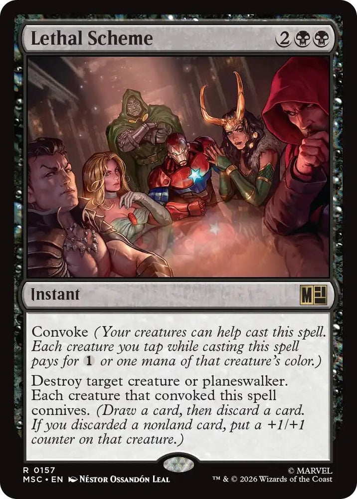 Image for Lethal Scheme (157) (MSC) - Magic: The Gathering