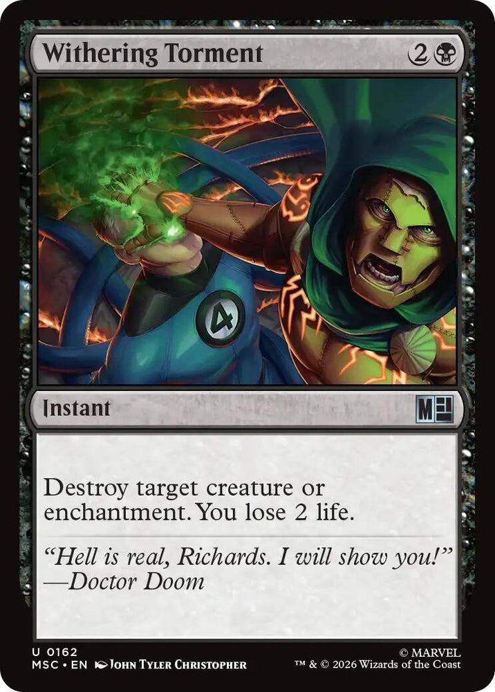 Image for Withering Torment (162) (MSC) - Magic: The Gathering