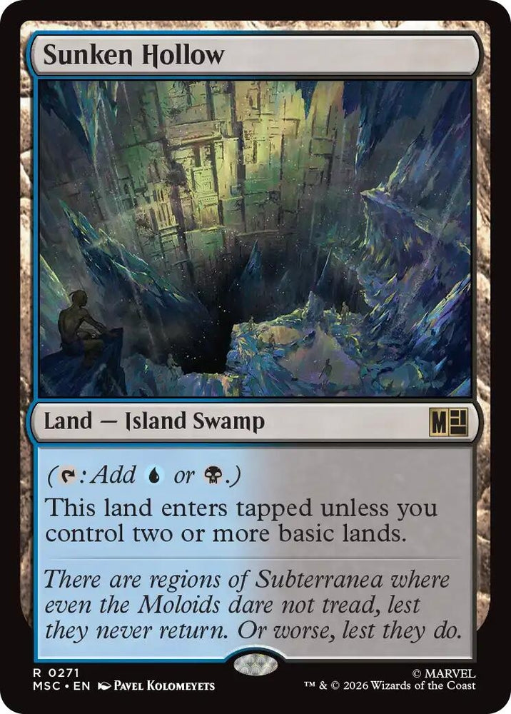 Image for Sunken Hollow (271) (MSC) - Magic: The Gathering