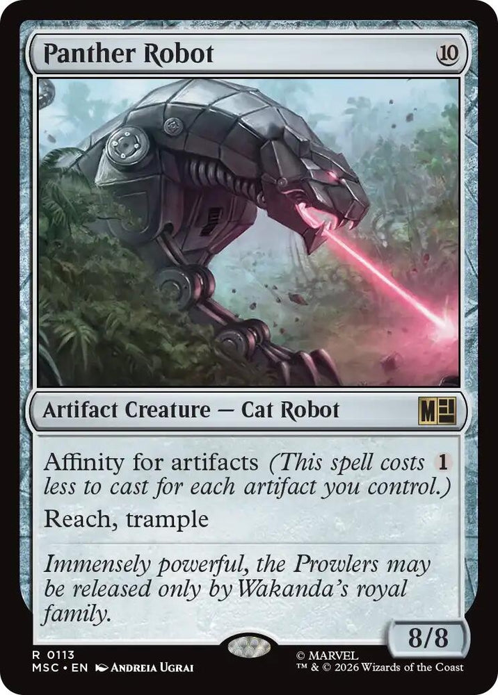 Image for Panther Robot (113) (MSC) - Magic: The Gathering