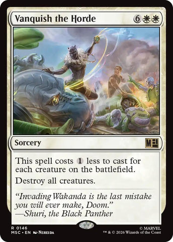 Image for Vanquish the Horde (Surge Foil) (146) (MSC) - Magic: The Gathering