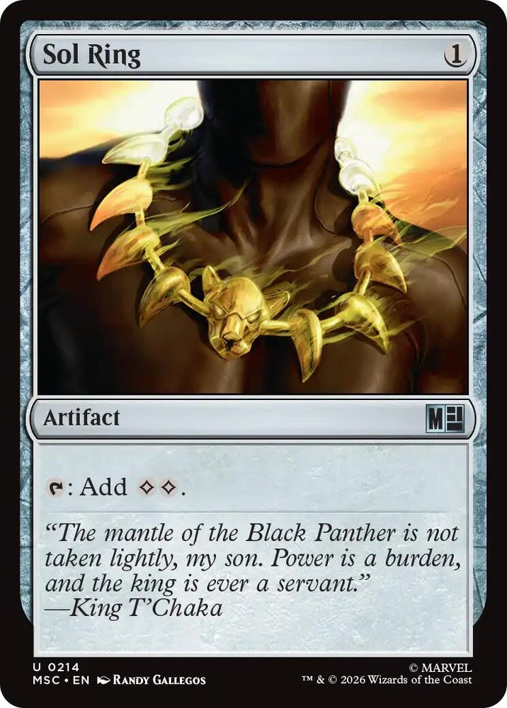 Image for Sol Ring (0214) (Surge Foil) (214) (MSC) - Magic: The Gathering