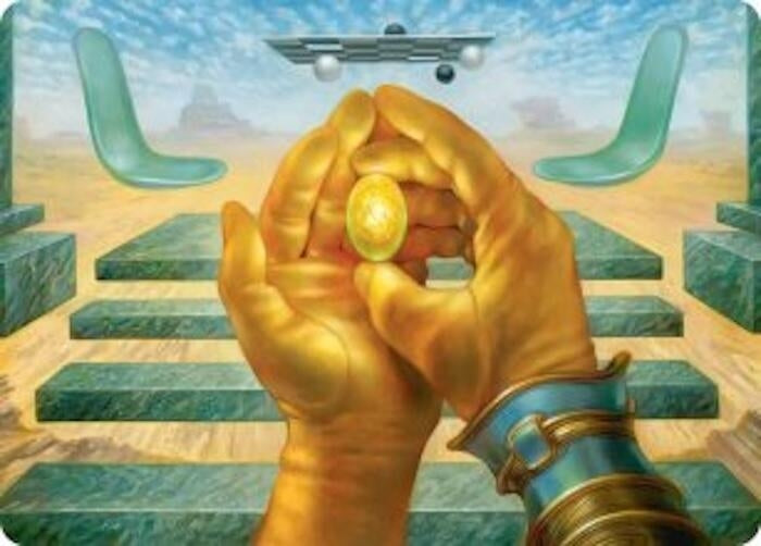 Image for The Mind Stone Art Card (3) (AAMSH) - Magic: The Gathering
