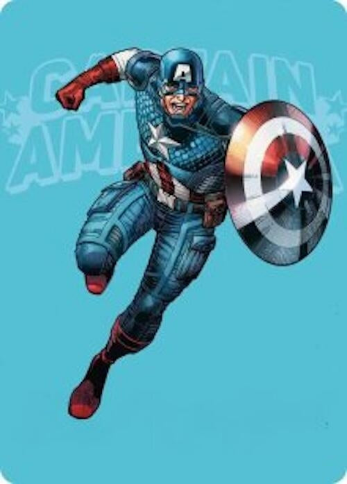 Image for Captain America, Super-Soldier Art Card (21) (AAMSH) - Magic: The Gathering