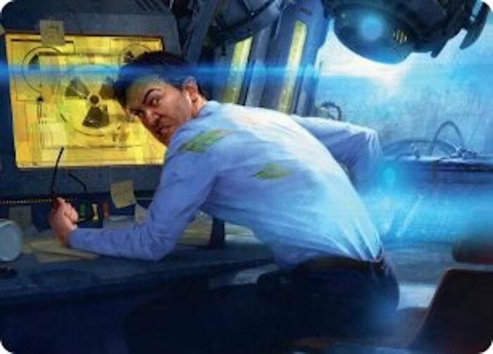 Image for Bruce Banner Art Card (4) (AAMSH) - Magic: The Gathering