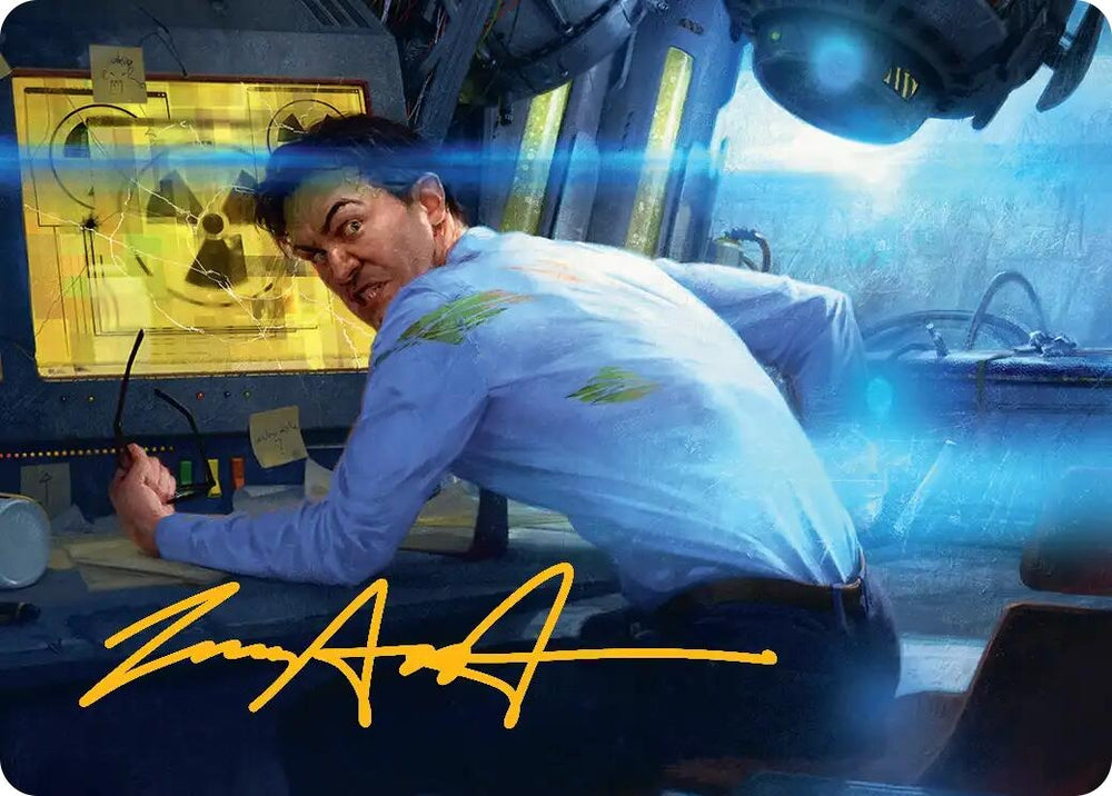 Image for Bruce Banner Art Card (Gold-Stamped Signature) (4) (AAMSH) - Magic: The Gathering