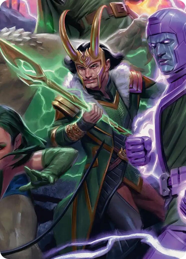 Image for Loki, God of Lies Art Card (12) (AAMSH) - Magic: The Gathering