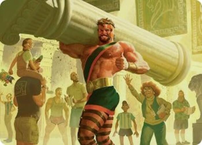 Image for Hercules, Prince of Power Art Card (13) (AAMSH) - Magic: The Gathering