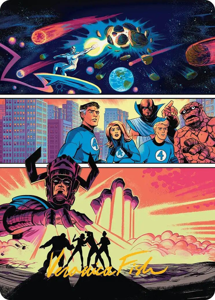 Image for The Coming of Galactus Art Card (Gold-Stamped Signature) (20) (AAMSH) - Magic: The Gathering