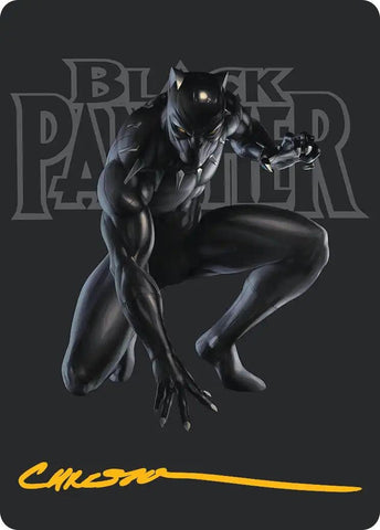 Image for Black Panther, Hope Enduring Art Card (Gold-Stamped Signature) (27) (AAMSH) - Magic: The Gathering