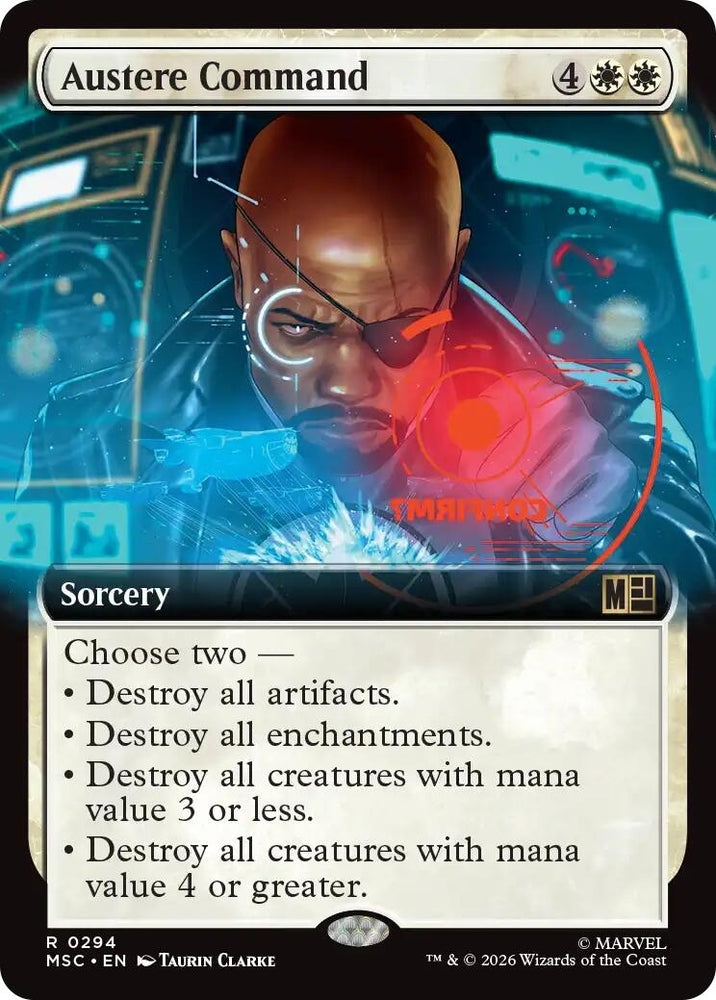 Image for Austere Command (Extended Art) (294) (MSC) - Magic: The Gathering