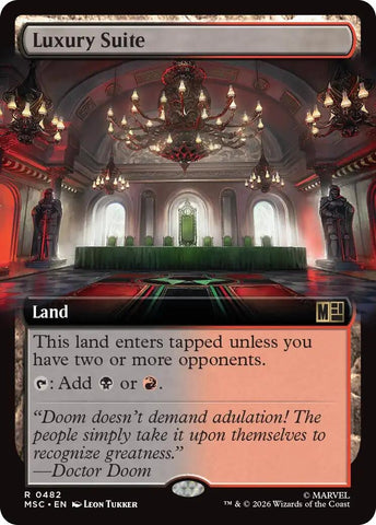 Image for Luxury Suite (Extended Art) (482) (MSC) - Magic: The Gathering