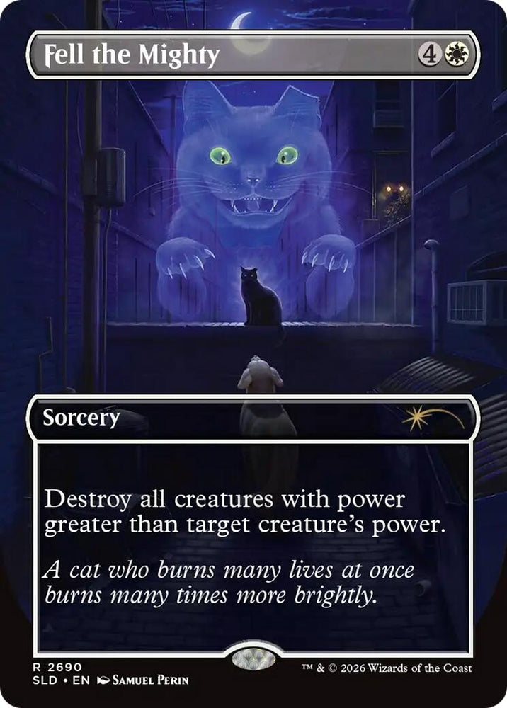 Image for Fell the Mighty (2690) (2690) (SLD) - Magic: The Gathering