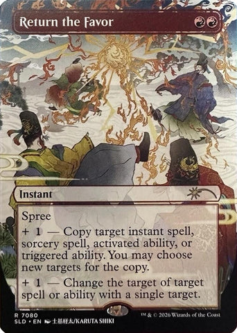 Image for Return the Favor (7080) (SLD) - Magic: The Gathering