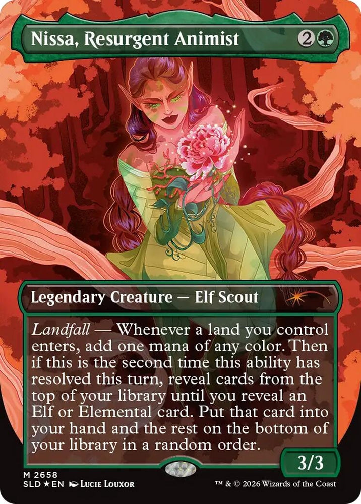 Image for Nissa, Resurgent Animist (2658) (SLD) - Magic: The Gathering