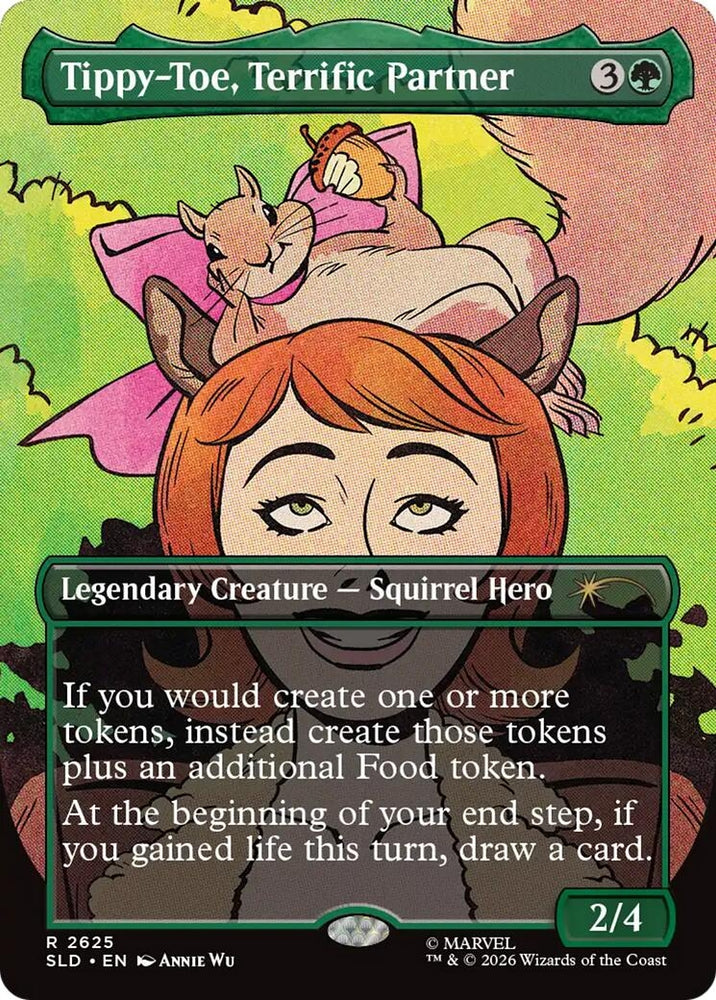 Image for Tippy-Toe, Terrific Partner (2625) (SLD) - Magic: The Gathering